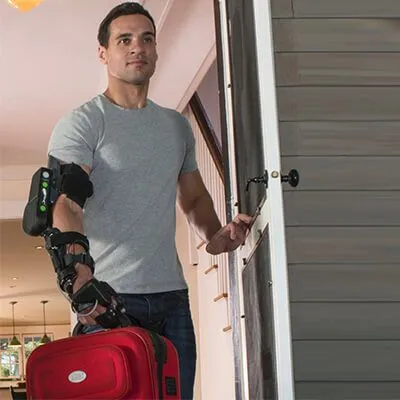 OPCA Orthotic and Prosthetic Parker - MyoPro Carrying Luggage